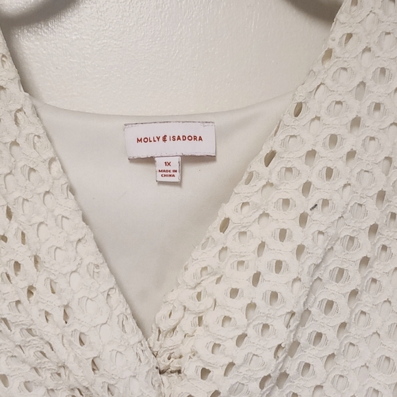 White eyelet dress - Picture 2 of 3